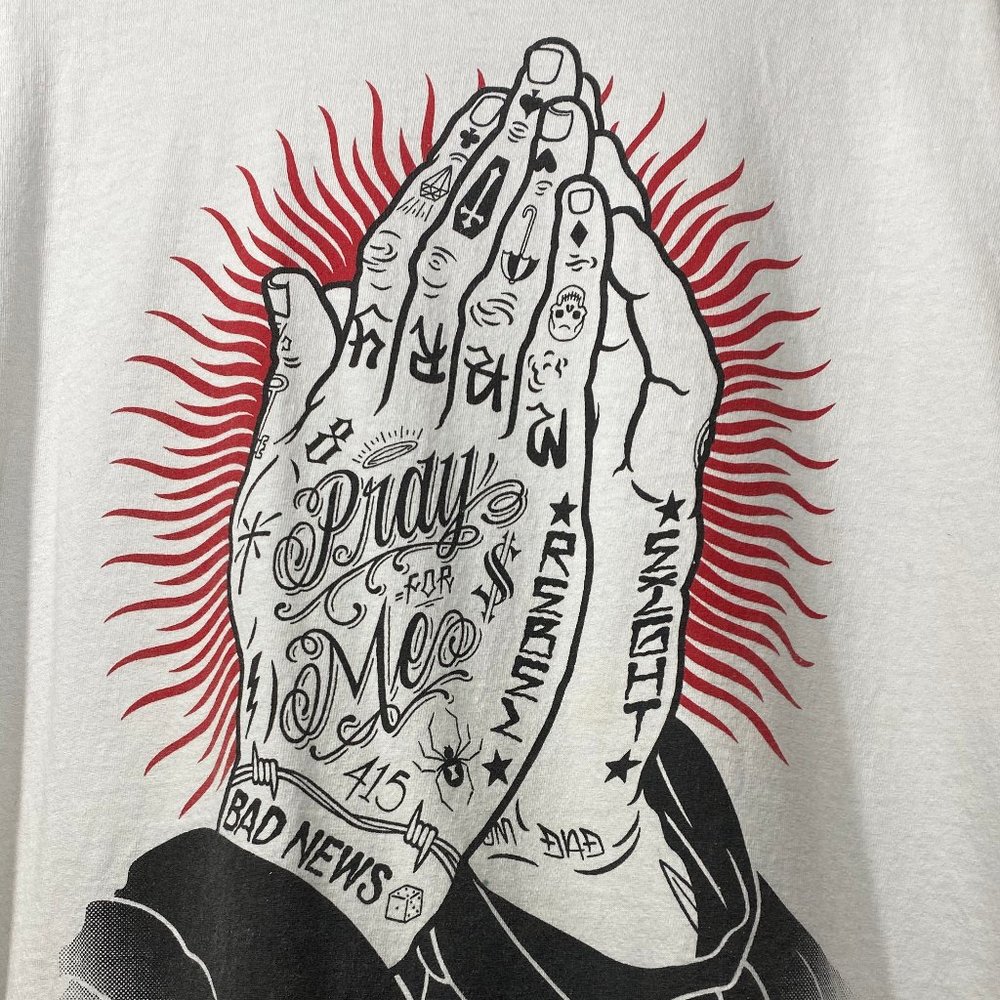 REBEL 8 PRAY FOR ME , T SHIRT - Picture 4 of 8